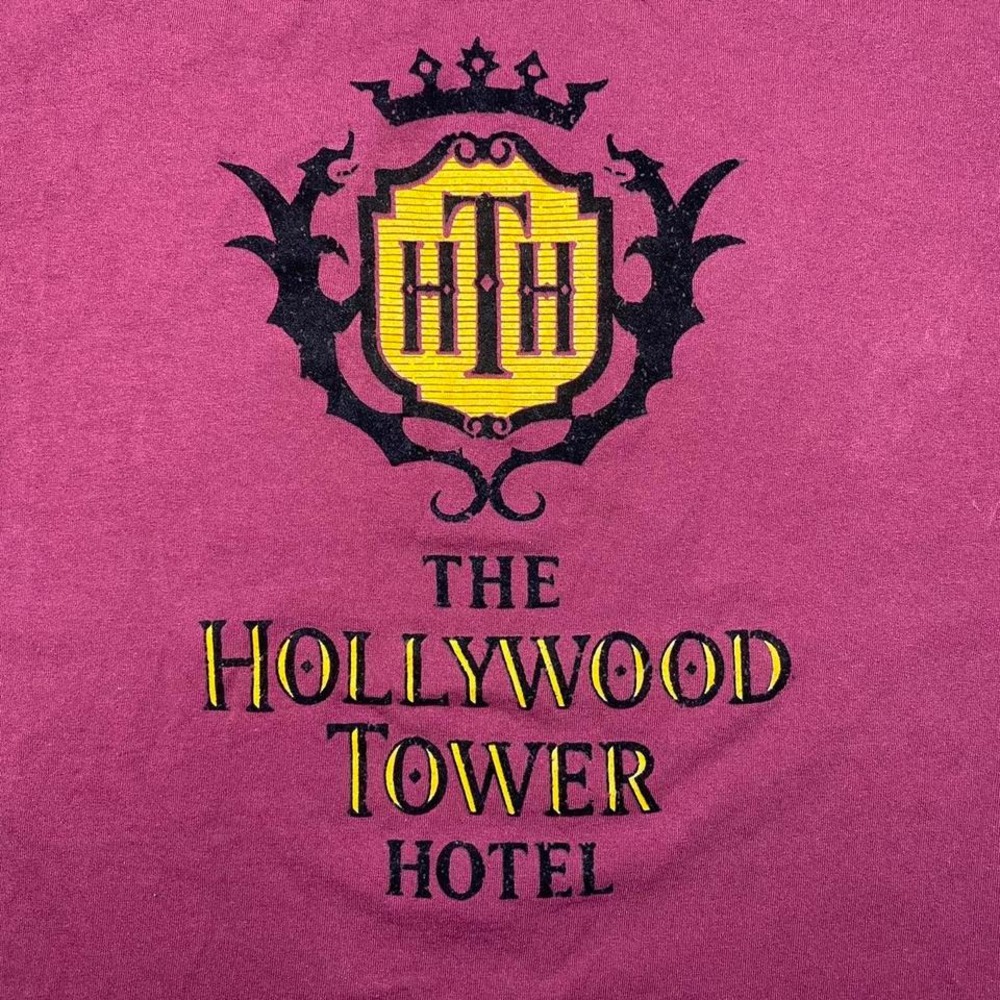 Disney x The Hollywood Tower Hotel shirt